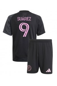 Inter Miami Luis Suarez #9 Babytruitje Uit tenue Kind 2025-26 Korte Mouw (+ Korte broeken)